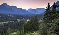 Kananaski Sunset Taken on first day of tour of Canada! Also taken on last day of tour -- wildfires in Jasper forced the tour to cancel and our 8 day vacation to Lake Louise,...